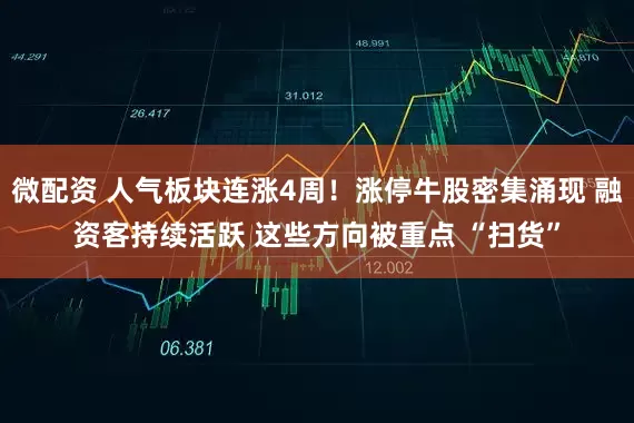微配资 人气板块连涨4周！涨停牛股密集涌现 融资客持续活跃 这些方向被重点 “扫货”