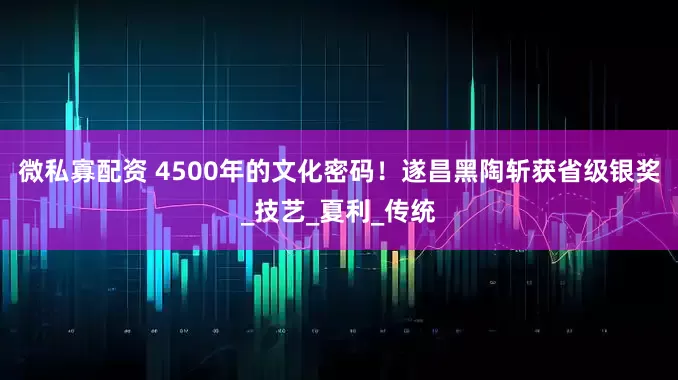 微私寡配资 4500年的文化密码！遂昌黑陶斩获省级银奖_技艺_夏利_传统
